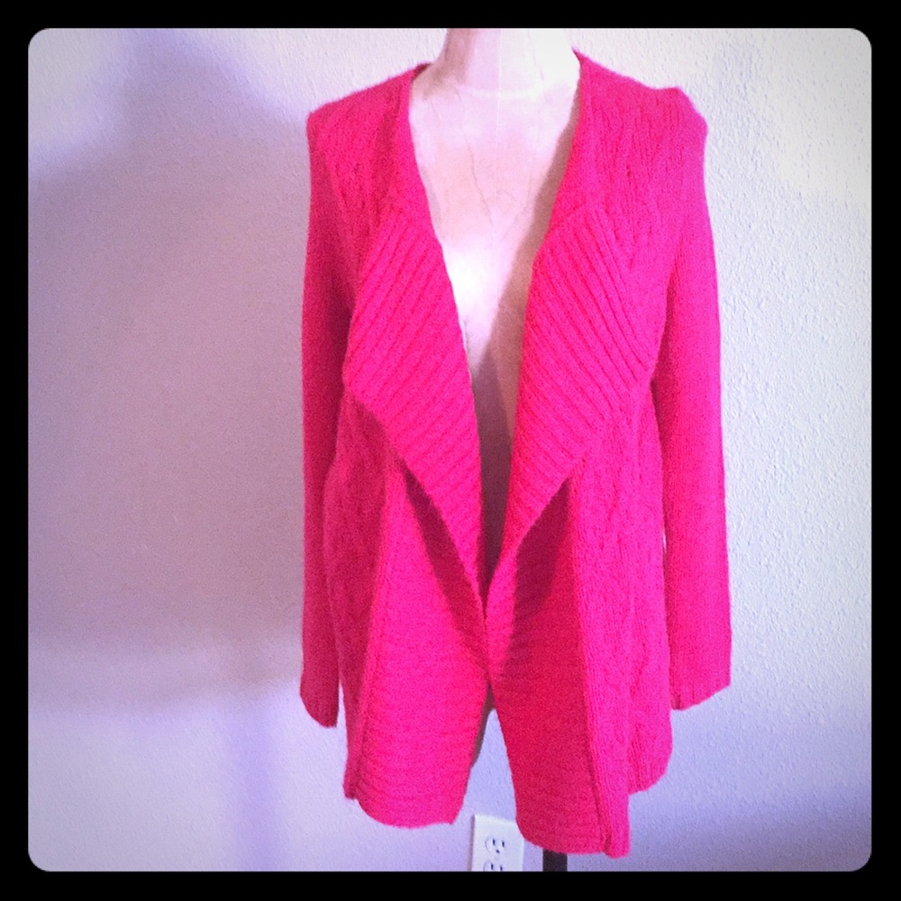 Wool cardigan jacket